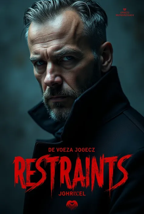 Cover of a book called "restraints" The title must be in Spanish .... The author&#39;s name is "LexIn" The book has a mafia and dark romance approach... The book tells the story of a Russian mafia leader who, out of revenge, kidnaps his enemy&#39;s daughte...