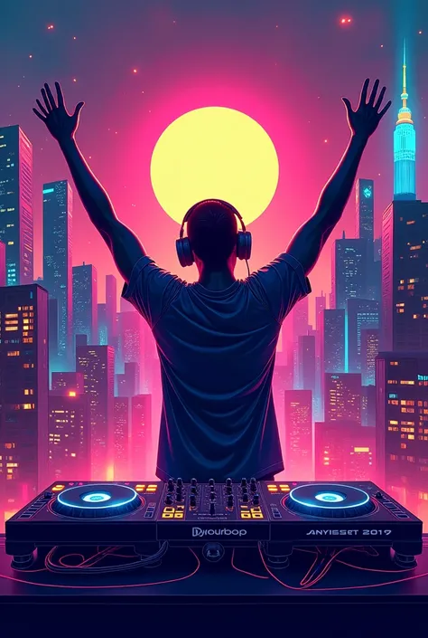 Dj party poster