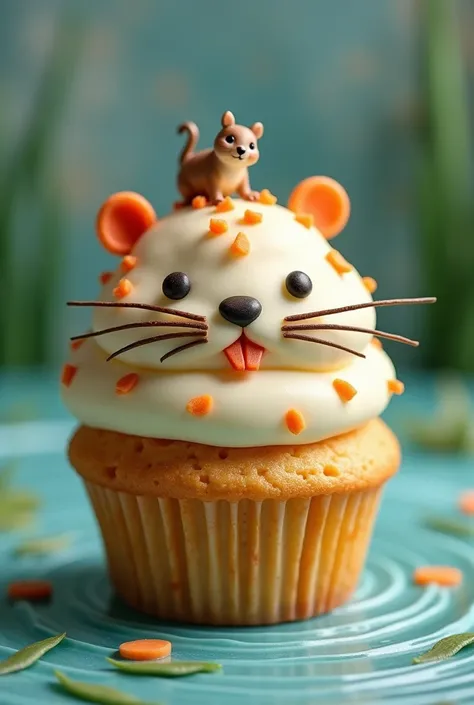 Cupcake de nutria