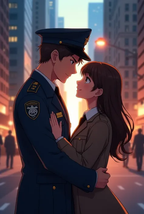 police boy and girl love
