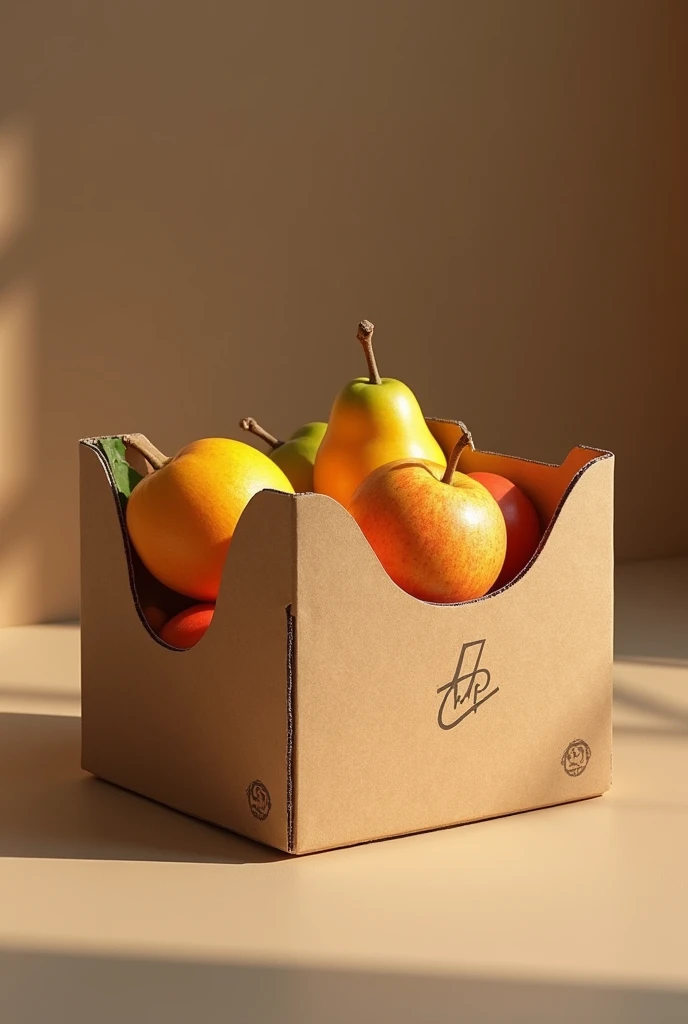 Very advanced cardboard box for fruit