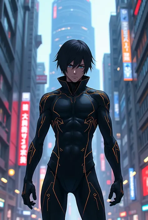 Kirito cyberpunk anime