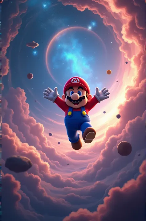 Mario in the galaxy