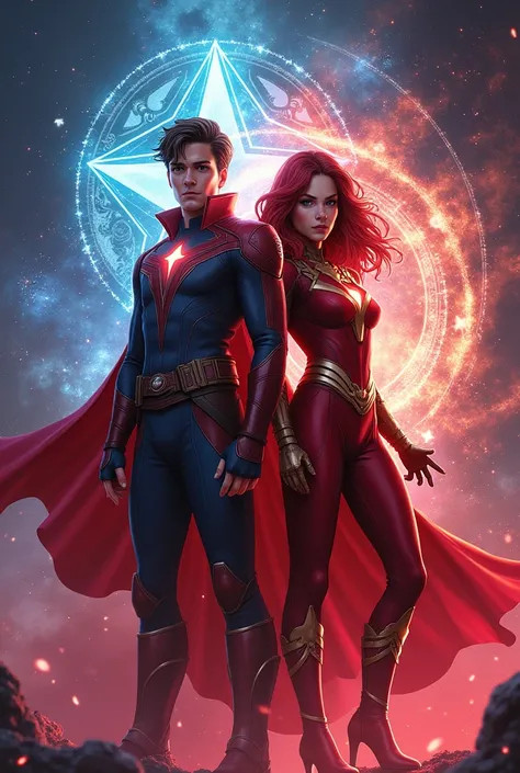 Billy Kaplan and Scarlet Witch