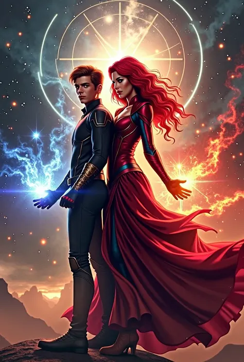 Billy Kaplan and Scarlet Witch