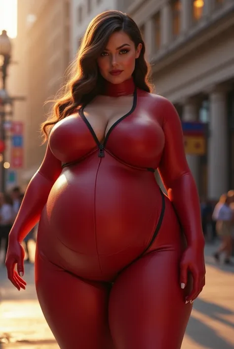 SsBbw curvy Elastigirl ( huge ass and big thigh, wide hips )  with the tight and sexy suit