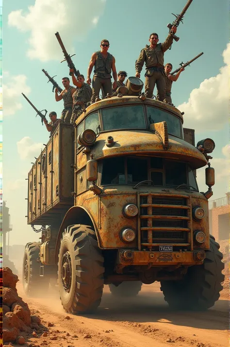 Mad Max parade float
