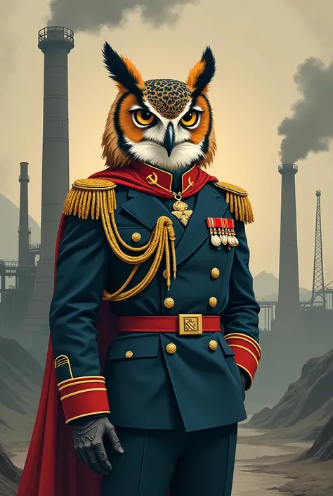 Communist owl gentleman