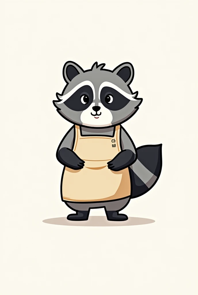 Marthapache logo as a single word with an image of a raccoon with an apron saying Marthapache services