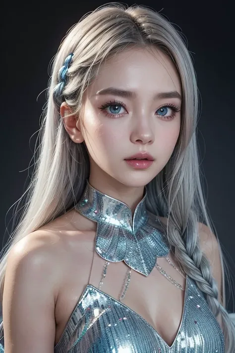 Big Tits,Big Ass,

The costumes are、The cool impression of an ice queen is emphasized.。A long dress made of shiny blue fabric、The gradation from light blue to dark blue is distinctive.。The dress is studded with ice crystal-like sequins and beads.、When ligh...