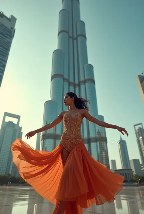 Mia Khalifa dance in Burj Khalifa 


