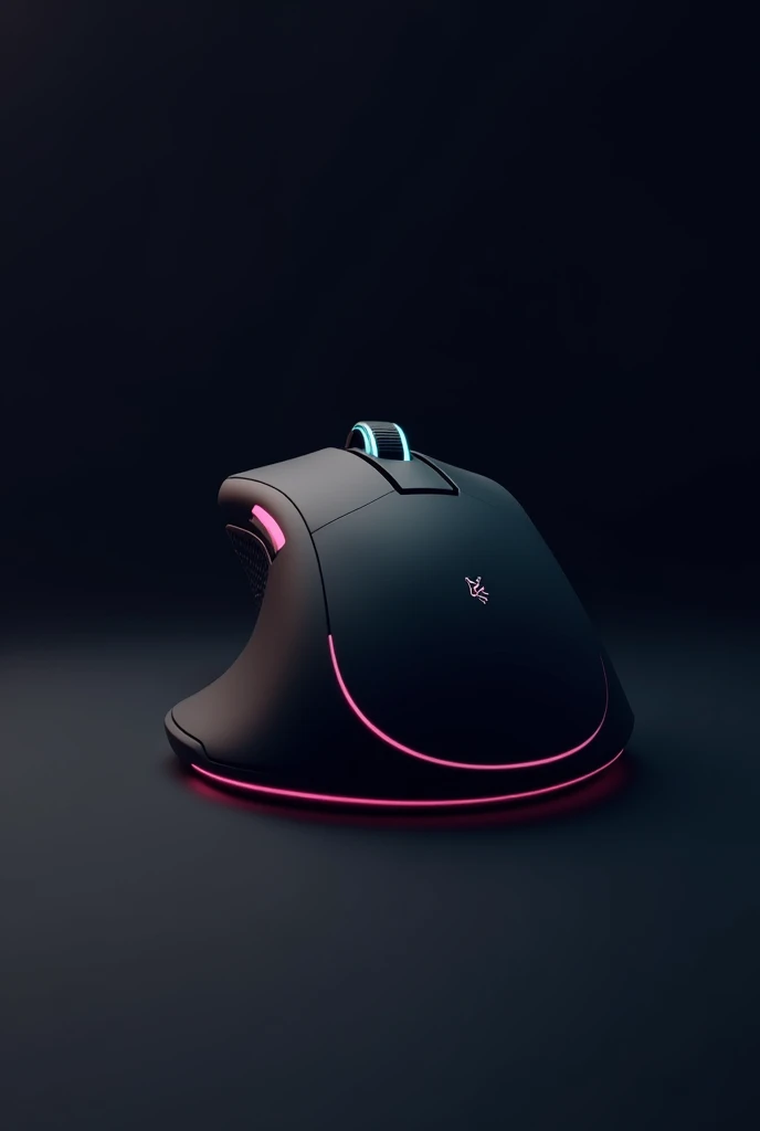 a gaming mouse looking forward 