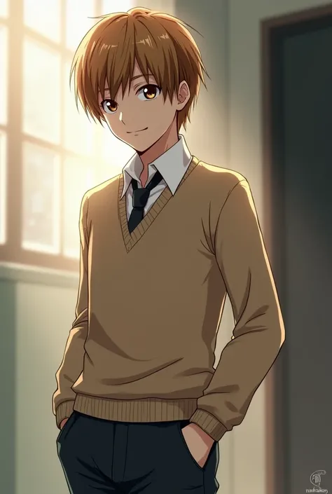 create an image of the anime protagonist Light Yagami from Death Note with the following characteristics > If you want an AI to generate an image identical to Light Yagami from Death Note, here is a way to request it:

General description: "Gostaria de uma...