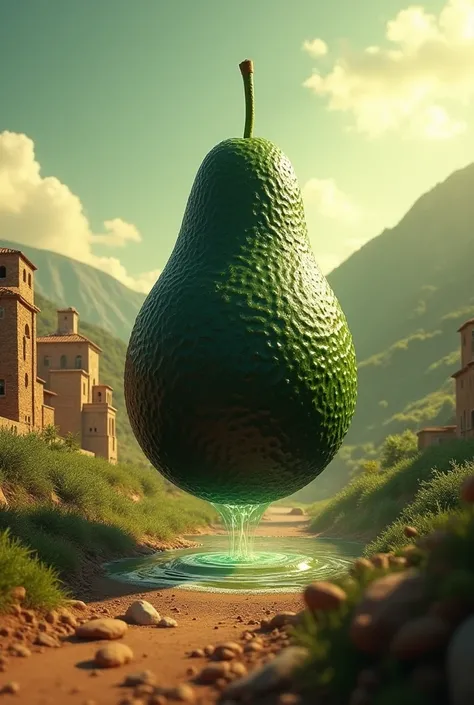 You can generate a black avocado by jumping from the African continent to Spain?