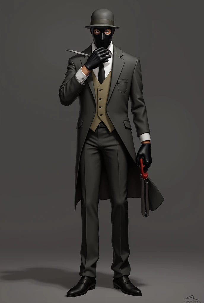 the Spy from team fortress 2 
