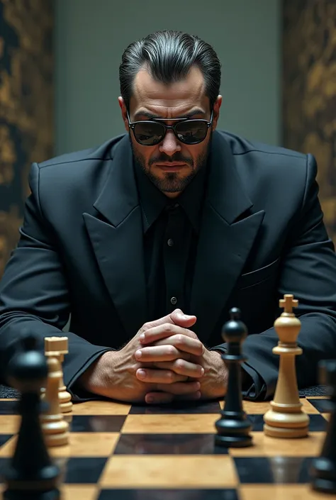 King enigma yputuber chess with sunglasses