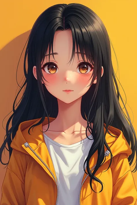 a cute teenager, about 160cm tall, Brown eyes, Bright and cute colored clothes, long straight black hair, masterpiece, Best Quality, ultra quality, high quality, High resolution, ultla High resolution, absurdities, 4k, 8k, 16k, hyper detailed, intricate de...