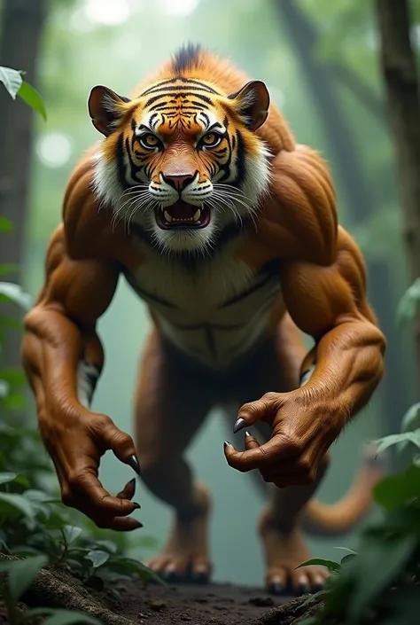 Hybrid between tiger and chimpanzee
