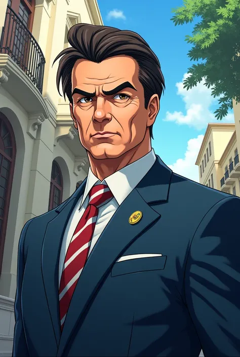 Bolsonaro anime version