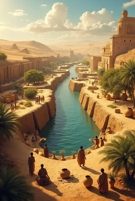 6,000 a.c. - Technological Innovations Invention of irrigation: The first irrigation techniques were developed in Mesopotamia, allowing the expansion of agriculture in arid regions.
Development of ceramics: Ceramics become a crucial technology for food and...