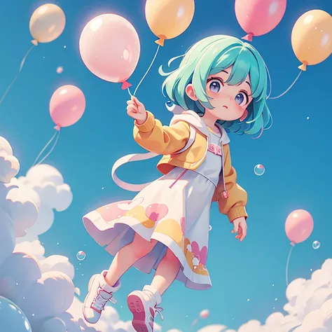 balloon、Bubble、background