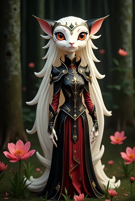 a sserafimsakura, perfect eyes, (ultra realistic:1.5), (standing in forest:1.2), (close-up photo:1.5), (black paladin armor:1.2), (intricate:1.2), (looking at camera:1.2), (best quality:1.2), 