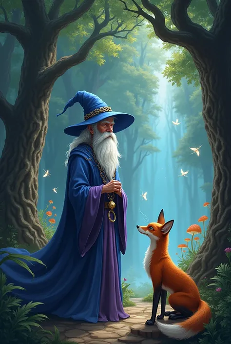 Wizard and fox 