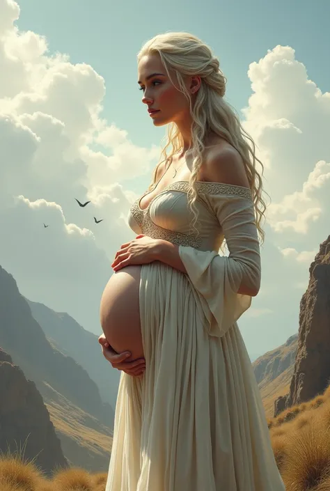 Daenerys targaryen pregnant