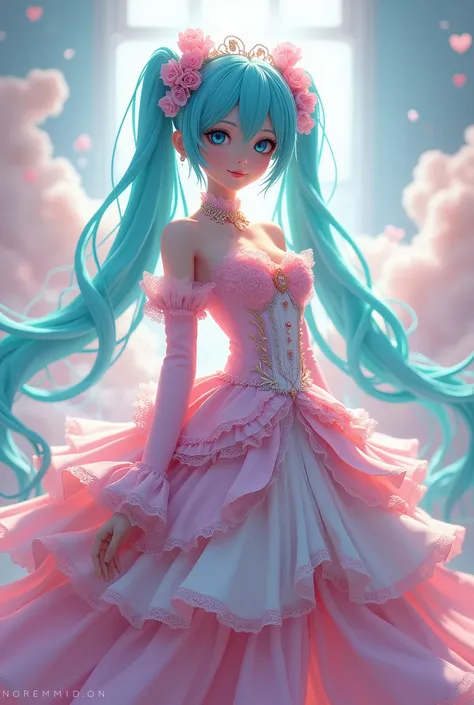 Hatsune Miku with Mirafalda