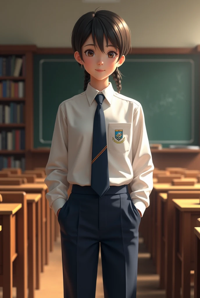 Uniformed student 