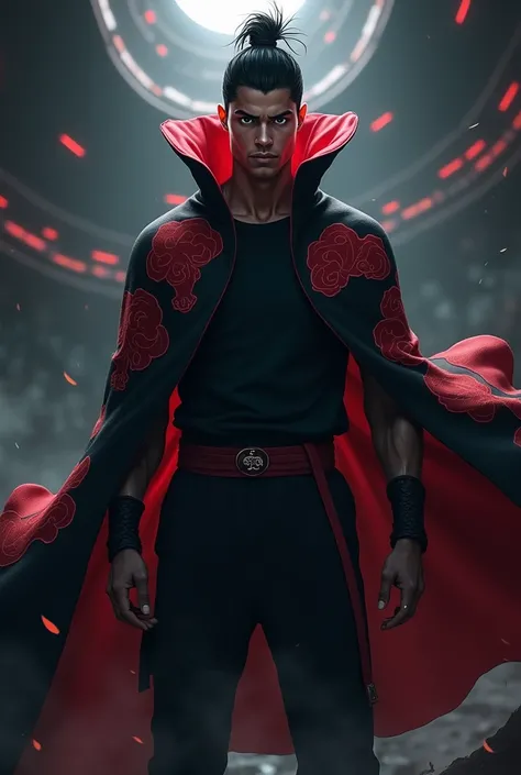 Cristiano Ronaldo if he were part of Naruto&#39;s Akatsuki
