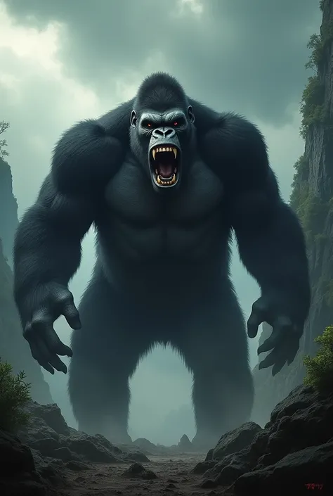 angry King kong