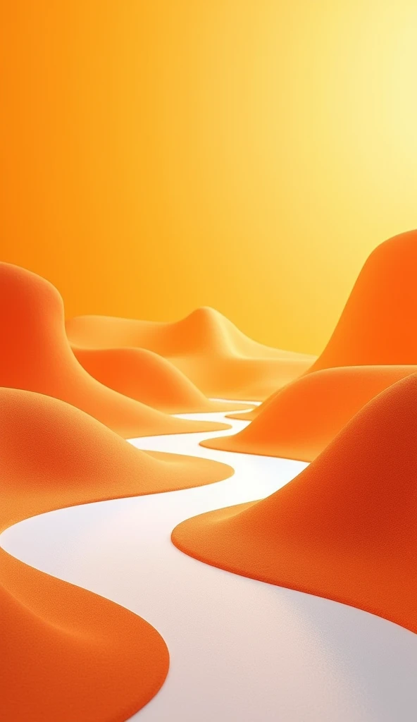 Image background in orange with white colors 
