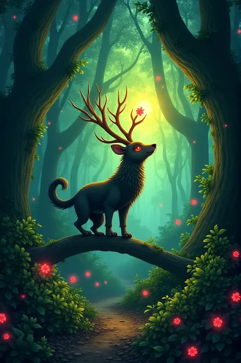 Magical forest logo