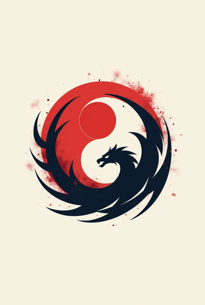 Brand logo with meaning of strength,might,of fighting martial art a symbol