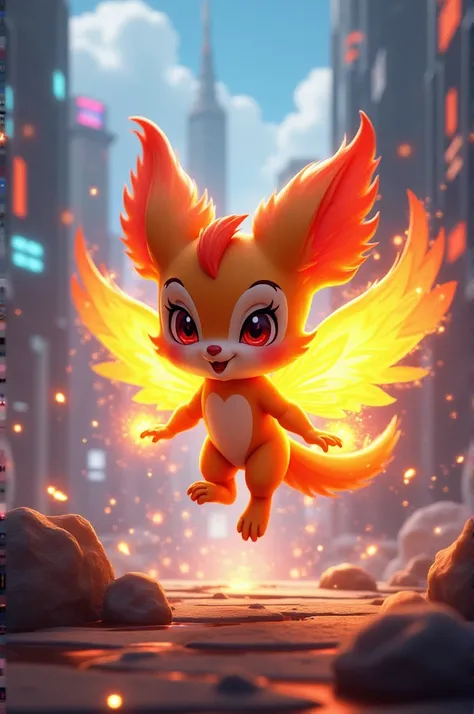 Merge tic the disney character with phoenix from valorant 