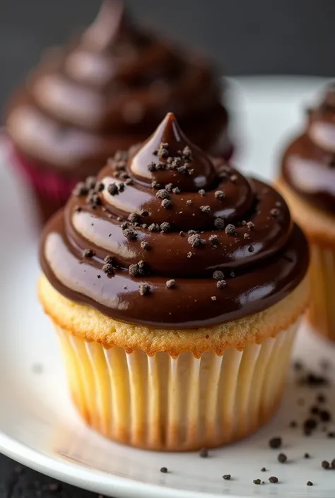 Cupcake brigadeiro with pepper 