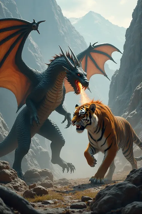 Dragon vs tiger danger moment