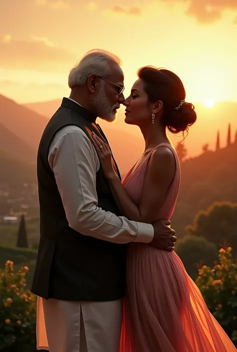 Narendra modi romance with giorgia meloni