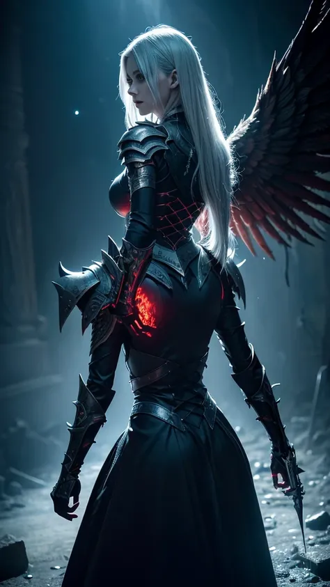 ---

**Create an ultra-realistic 8K resolution image.** The character is named "Mikael," modeled after the archangel Michael, but reimagined as the ultimate horror figure while retaining the divine and powerful attributes of the original. Mikael’s appearan...