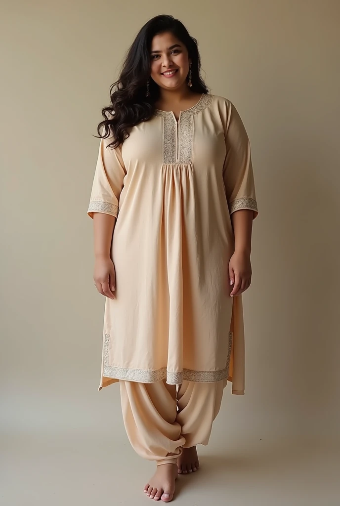 A Pakistani girl. Cute and beautiful. Heavy body shape. Real face. Wearing tight fit punjabi style kurti. A round neck style kurti. High Resolution. Full picture. Big boobs girl. Full picture. No belly fats.With big and heavy boobs.
Broad shoulders. Big bo...