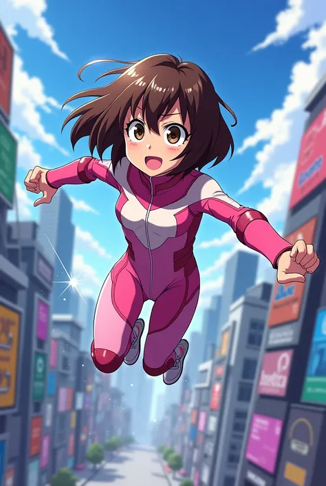 My hero academia anime uraraka