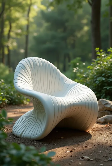 generates an organic design chair