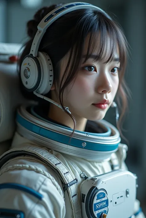 (8k, RAW photo, best quality, masterpiece), (photorealistic), outstanding details, ultra-high resolution, anatomically correct, textured skin, (Extremely precise and accurate anatomy),

(wide lens effect), (outer space), astronaut, extravehicular activity,...