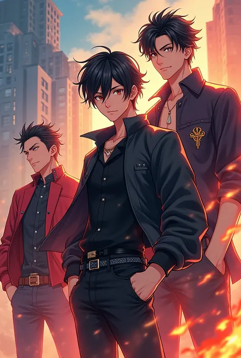 Anime  best cracter boys  looking fire and slourful