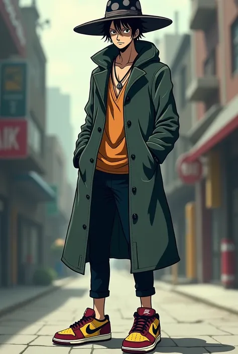 Trafalgar D. Water Law wearing nike shoes