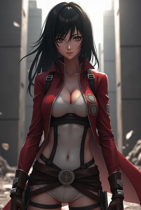 As a very sexy Mikasa aimegen
