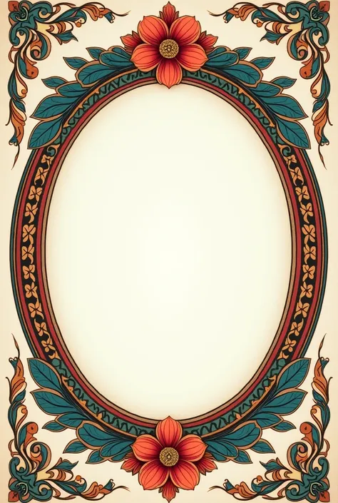 make a Philippine style circle profile border 