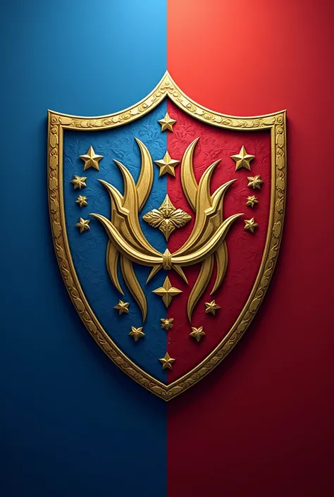 Generate a soccer team shield that is inspired by the shields of Uruguay and Venezuela. Must include the name of the team is Chamos FC