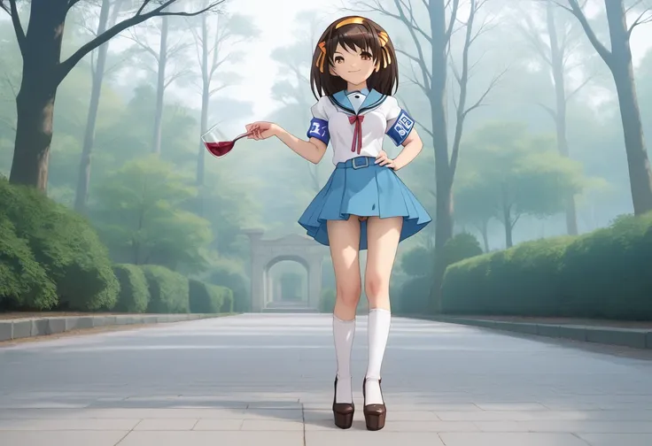 haruhi suzumiya ,รุมข่มขืน,squeeze the breasts, squeeze the vagina, spread legs to show vagina and spread vagina, pubic hair, (1...